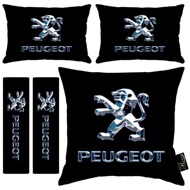 پشت گردنی صندلی خودرو و کاور کمربند ایمنی رنس مدل RR9-40906 به همراه کوسن